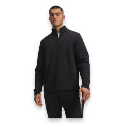 Under Armour 6013943 Ua Drive Midlayer 1/4 Zip Siyah Erkek T-Shirt - Under Armour