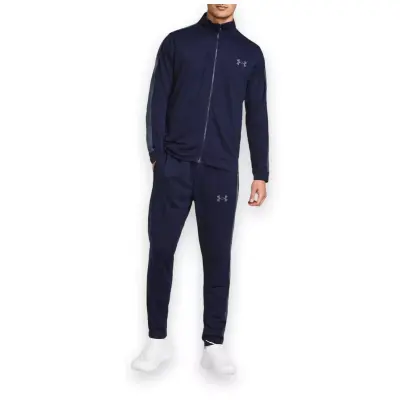 Under Armour Takim 1357139 Ua Knit Track Suit Lacivert Erkek Eşofman Takımı 