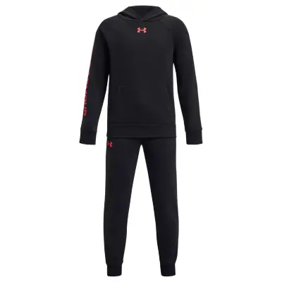 Under Armour Takim 1379802 Ua Rival Siyah Çocuk Eşofman Takımı - 1
