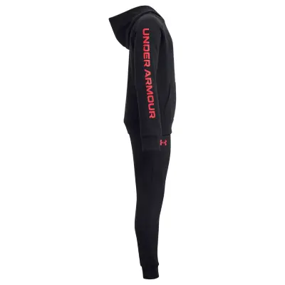 Under Armour Takim 1379802 Ua Rival Siyah Çocuk Eşofman Takımı - 3