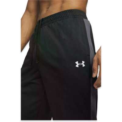 Under Armour Takim 6009355 Ua Emea Tracksuit Novelty Siyah Erkek Eşofman Takımı - 4