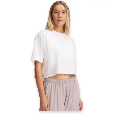 Under Armour1389721 Ua Rival Ss Beyaz Kadın T-Shirt 