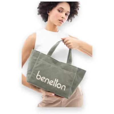 United Colors Of Benetton Bnt_1102 El 20X27X15 Haki Kadın Çanta 