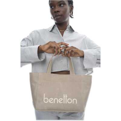 Benetton Bnt_1102 El 20X27X15 Kum Kadın Çanta - benetton (1)
