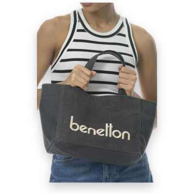 Benetton Bnt_1102 El 20X27X15 Siyah Kadın Çanta - benetton (1)
