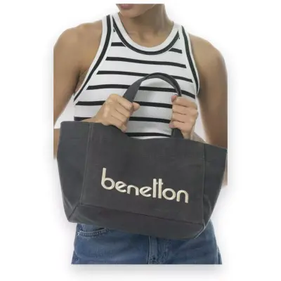 United Colors Of Benetton Bnt_1102 El 20X27X15 Siyah Kadın Çanta - 2