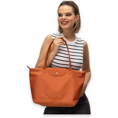 United Colors Of Benetton Bnt_1355 33X30X18 Omuz Turuncu Kadın Çanta 