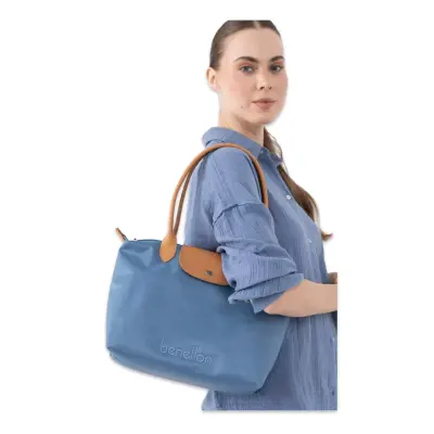 United Colors Of Benetton Bnt_1357 23X36X15 El Mavi Kadın Çanta - 1