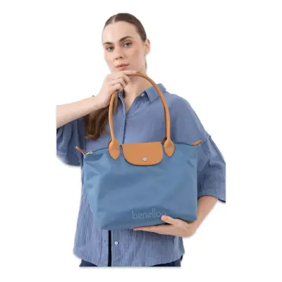 United Colors Of Benetton Bnt_1357 23X36X15 El Mavi Kadın Çanta - 2