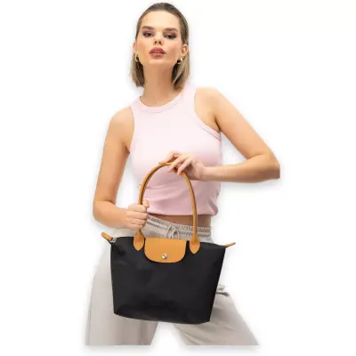 United Colors Of Benetton Bnt_1357 23X36X15 El Siyah Kadın Çanta - 2