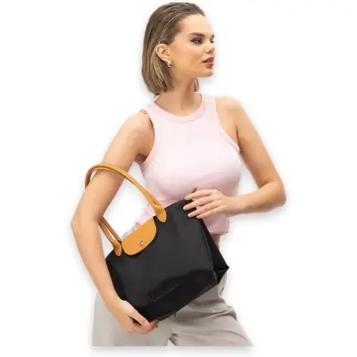 United Colors Of Benetton Bnt_1357 23X36X15 El Siyah Kadın Çanta - 3