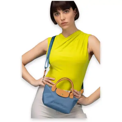 United Colors Of Benetton Bnt_1360 13X17X11 El Mavi Kadın Çanta - 2