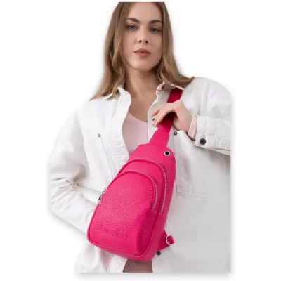 United Colors Of Benetton Bnt_1478 30X20X9 Çapraz Fuşya Kadın Çanta - 2