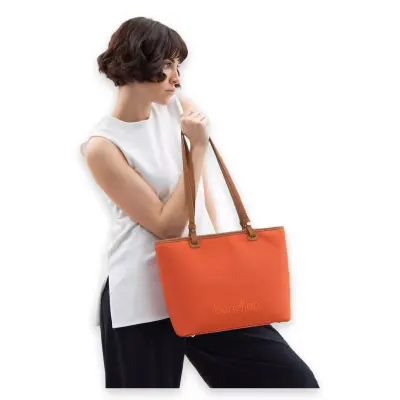United Colors Of Benetton Bnt_1583 26X30X12 Omuz Turuncu Kadın Çanta - 2