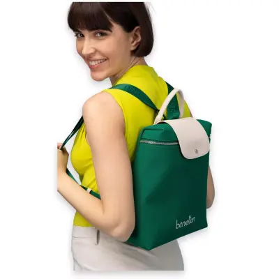 United Colors Of Benetton Bnt_1608 30X27X10 Sirt Yeşil Kadın Çanta - 2