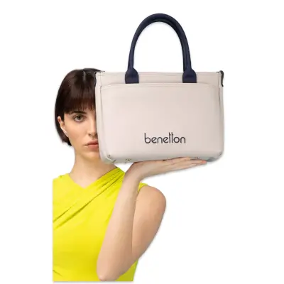 United Colors Of Benetton Bnt_1614 20X26X11 El Bej Kadın Çanta 