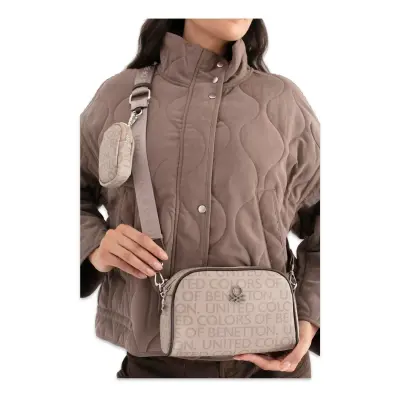 United Colors Of Benetton Bnt_1639 14X20X8 Omuz Bej Kadın Çanta - 1