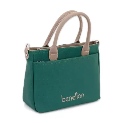 United Colors Of Benetton Bnt_1649 20X25X6 Omuz Yeşil Kadın Çanta 