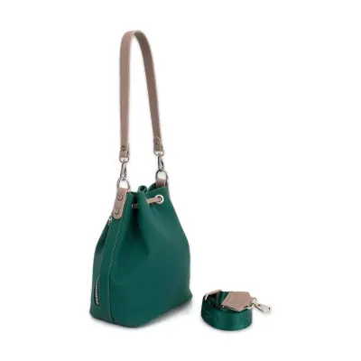 United Colors Of Benetton Bnt_1650 23X18X9 Omuz Yeşil Kadın Çanta - 2