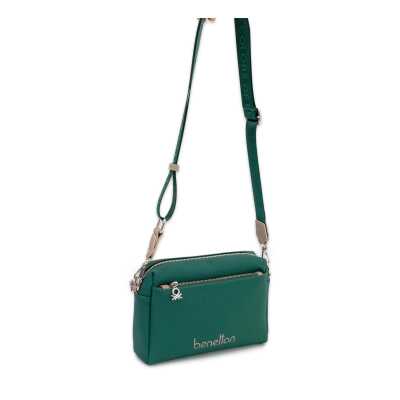Benetton Bnt_1651 17X24X7 Omuz Yeşil Kadın Çanta - benetton