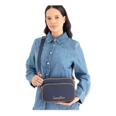 United Colors Of Benetton Bnt_1653 17X22X7,5 Omuz Lacivert Kadın Çanta - benetton (1)