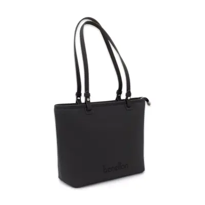 United Colors Of Benetton Bnt_1655 25X28,5X10 Kol Sı Siyah Kadın Çanta 