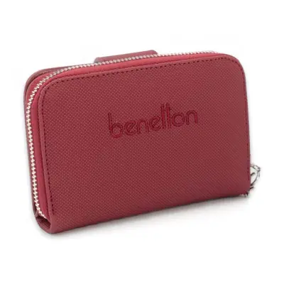 United Colors Of Benetton Bnt_1656 9X14,5X2 Bordo Unisex Cüzdan 