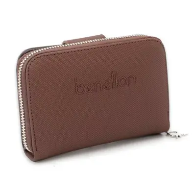 United Colors Of Benetton Bnt_1656 9X14,5X2 Kahverengi Unisex Cüzdan 