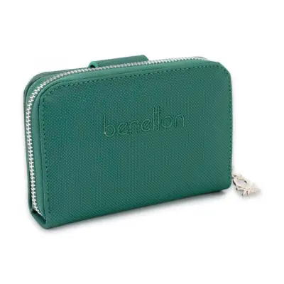 United Colors Of Benetton Bnt_1656 9X14,5X2 Yeşil Unisex Cüzdan 