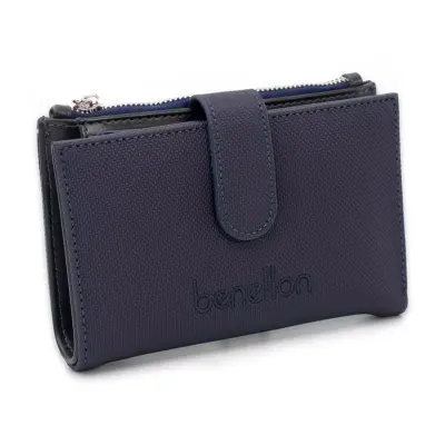 United Colors Of Benetton Bnt_1657 9X11,5X2 Lacivert Unisex Cüzdan 