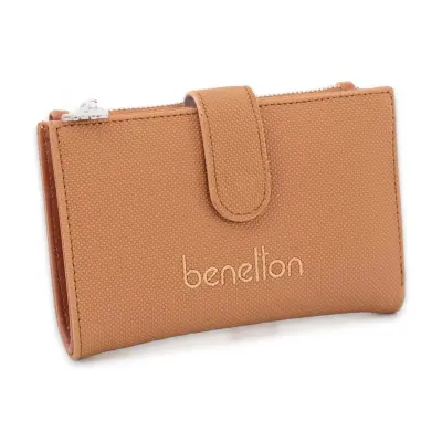 United Colors Of Benetton Bnt_1657 9X11,5X2 Taba Unisex Cüzdan 
