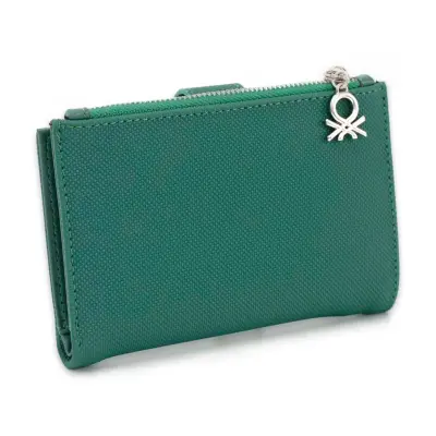 United Colors Of Benetton Bnt_1657 9X11,5X2 Yeşil Unisex Cüzdan - 2
