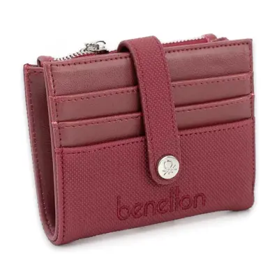 United Colors Of Benetton Bnt_1658 10X14X4 Bordo Unisex Cüzdan 