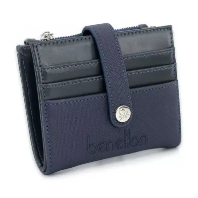 United Colors Of Benetton Bnt_1658 10X14X4 Lacivert Unisex Cüzdan 