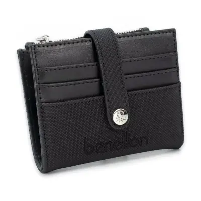 United Colors Of Benetton Bnt_1658 10X14X4 Siyah Unisex Cüzdan 