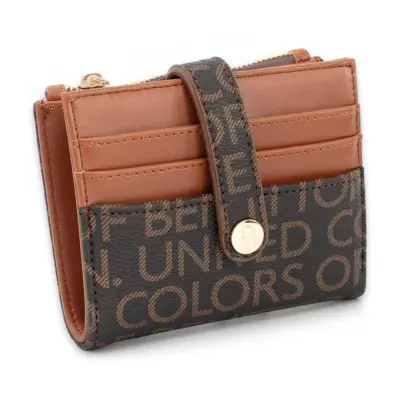 United Colors Of Benetton Bnt_1660 9X10,5X2 Kahverengi Unisex Cüzdan - 1