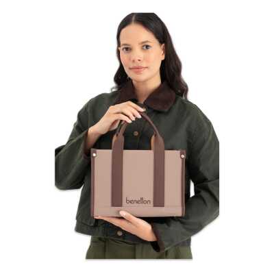 United Colors Of Benetton Bnt_1670 19X27X10 Omuz Vizon Kadın Çanta - benetton (1)