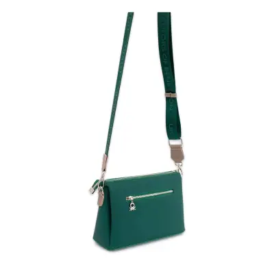 United Colors Of Benetton Bnt_1671 17X23X9 Omuz Yeşil Kadın Çanta - 2