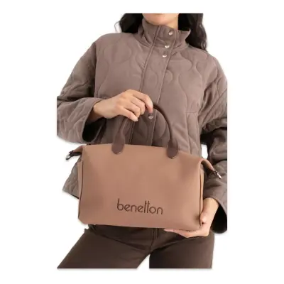 United Colors Of Benetton Bnt_1678 22X25X12 Kol Sı Taba Kadın Çanta - 1