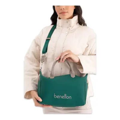 United Colors Of Benetton Bnt_1678 22X25X12 Kol Sı Yeşil Kadın Çanta - 2