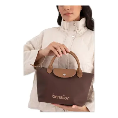 United Colors Of Benetton Bnt_1702 18X21X12 Kol Sı Kahverengi Kadın Çanta 