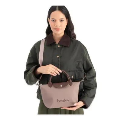 United Colors Of Benetton Bnt_1702 18X21X12 Kol Sı Vizon Kadın Çanta - 2