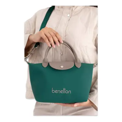 United Colors Of Benetton Bnt_1702 18X21X12 Kol Sı Yeşil Kadın Çanta - 1