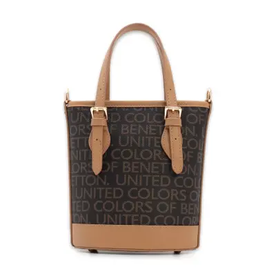 United Colors Of Benetton Bnt_1761 20X16X7 El Kahverengi Kadın Çanta 