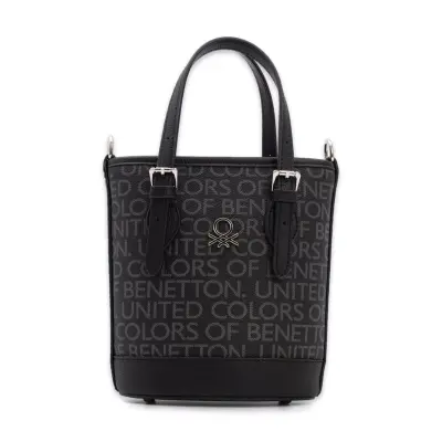 United Colors Of Benetton Bnt_1761 20X16X7 El Siyah Kadın Çanta - 1