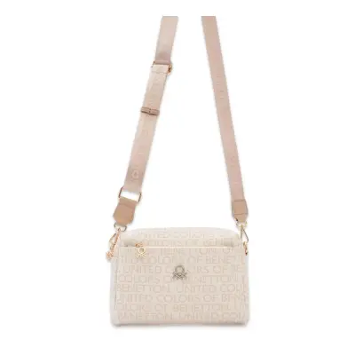 United Colors Of Benetton Bnt_1763 16X24X7 Çapraz Bej Kadın Çanta 