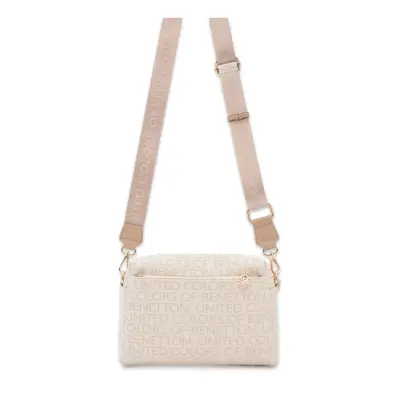 United Colors Of Benetton Bnt_1763 16X24X7 Çapraz Bej Kadın Çanta - benetton (1)