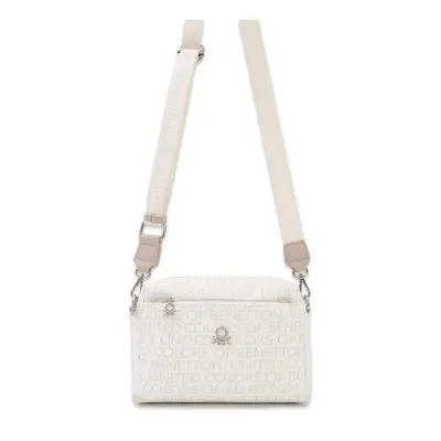 United Colors Of Benetton Bnt_1763 16X24X7 Çapraz Beyaz Kadın Çanta 