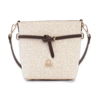 United Colors Of Benetton Bnt_1764 19,5X15,5X9 Kol Bej Kadın Çanta 