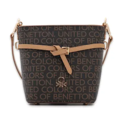 United Colors Of Benetton Bnt_1764 19,5X15,5X9 Kol Kahverengi Kadın Çanta 